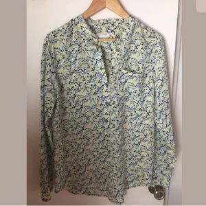 NWT! Equipment Femme Signature Silk Floral Blouse